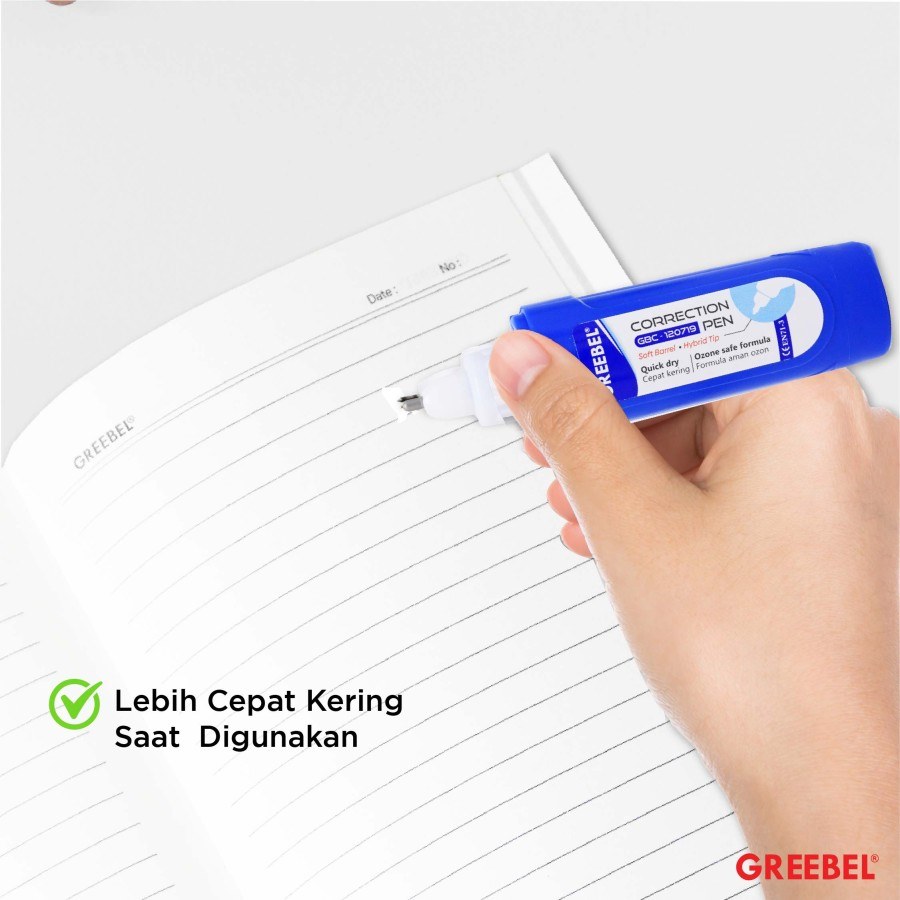 Tip Ex Cair / Greebel Correction Pen GBC-120719  