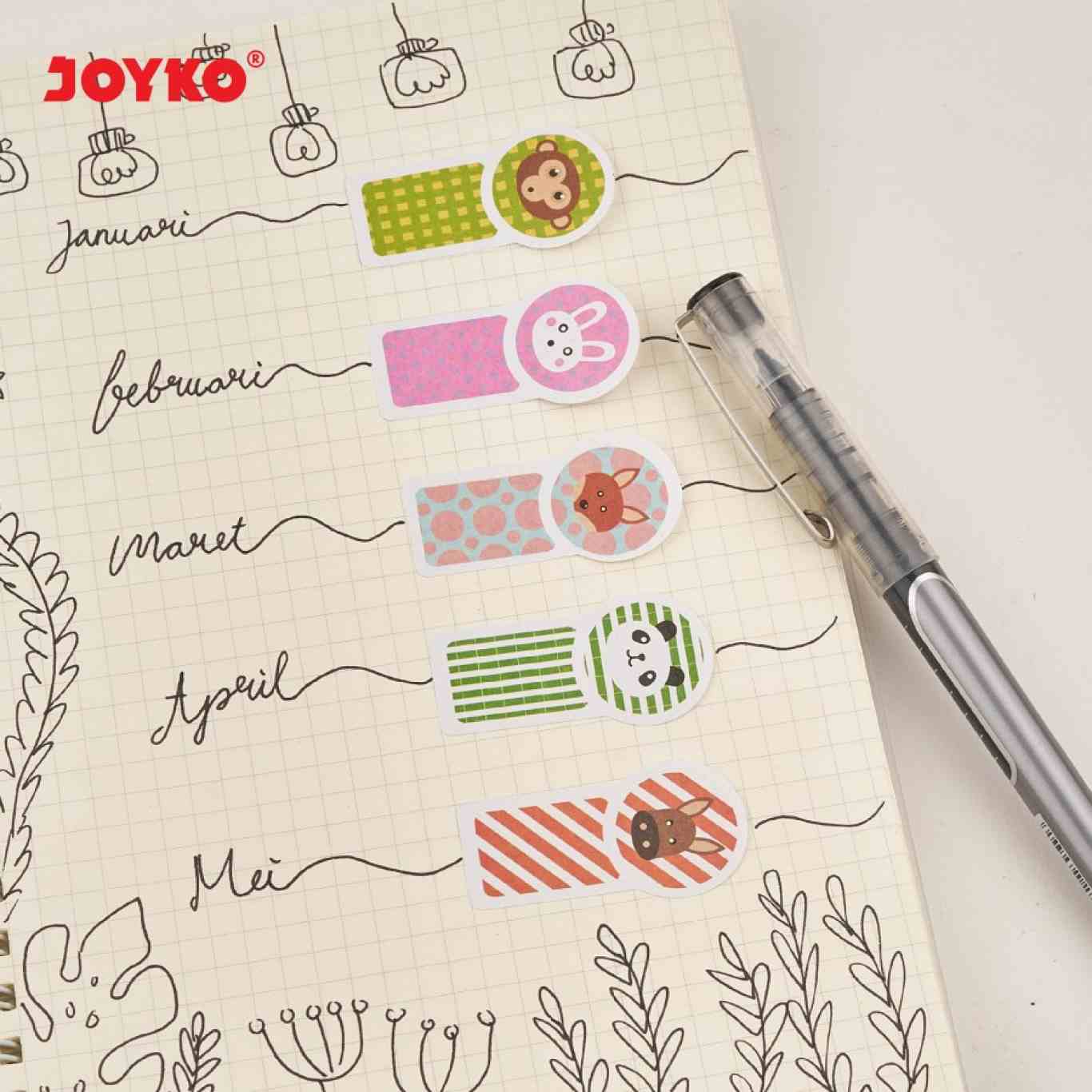 Pembatas / Penanda Buku / Index Memo IM-48 Kertas Joyko 5 Design / Sticky Notes