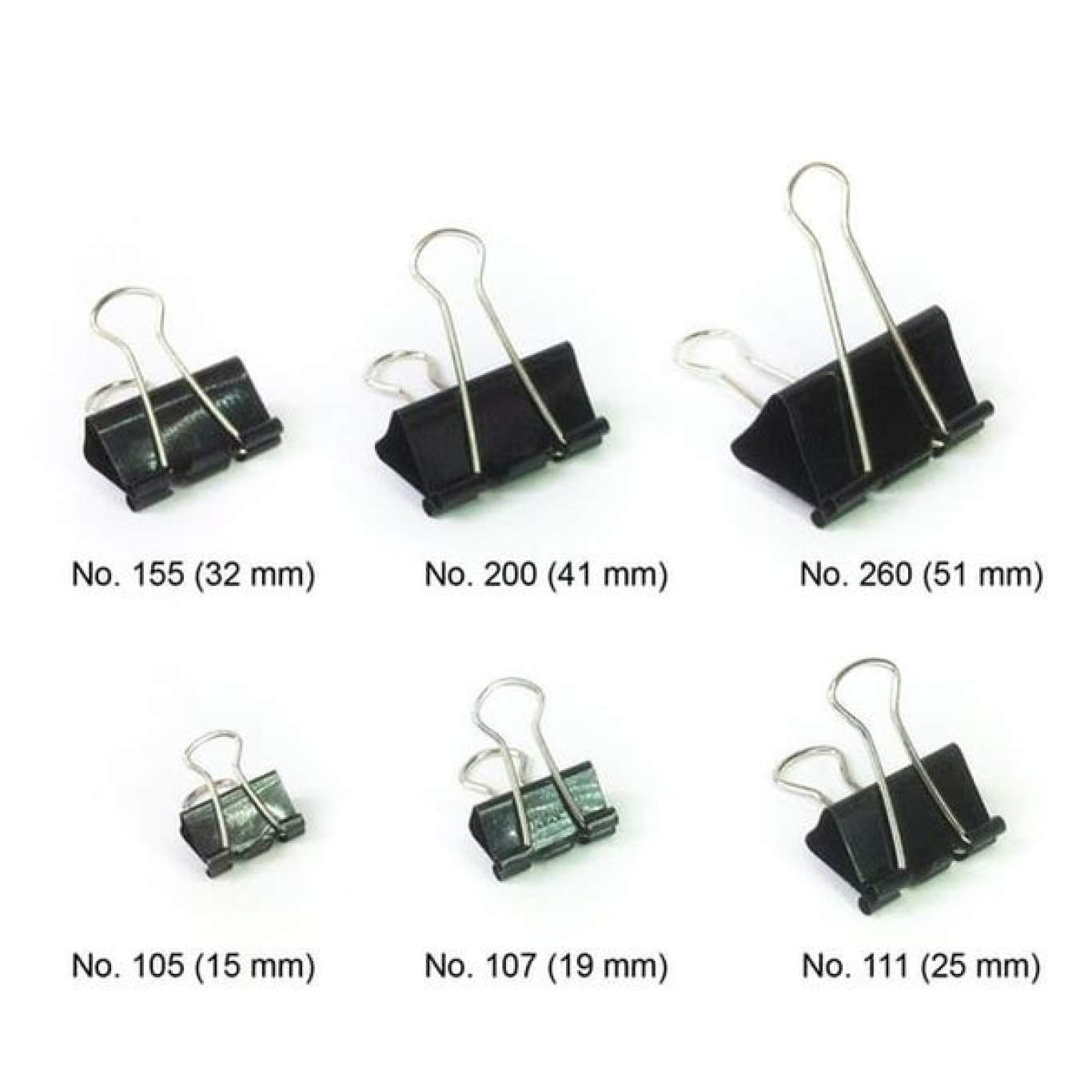 Binder Clip Joyko / Binder Klip Penjepit Kertas  