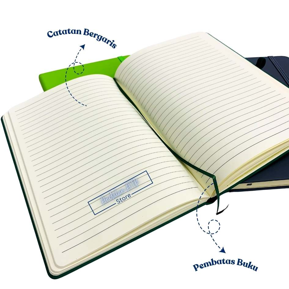 Notebook Orenji Buku Agenda A5 TY Hardcover Agenda005 / Buku Catatan Bergaris  