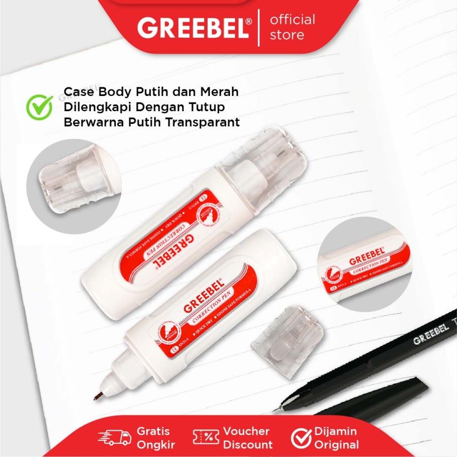 Tip Ex Cair / Greebel Correction Pen GBC-120701  