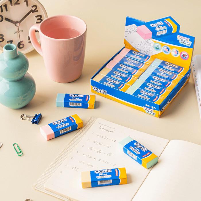 Penghapus Agatis / Agatis Eraser Eco Pastel PP-20 PP-2001  