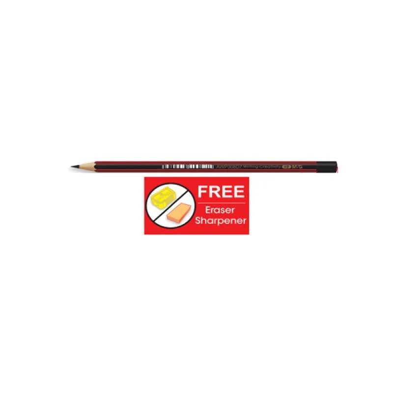 Pensil M&G / Pencil M&G Wood Pencil AWP357G6 / Tipe 2B