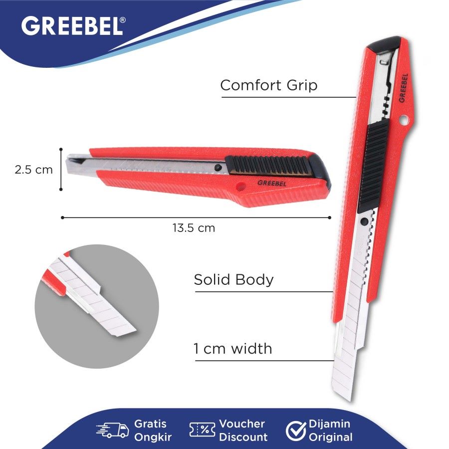 Cutter Greebel Kecil G-300 / Pisau Pemotong Greebel A300 Ukuran Kecil  