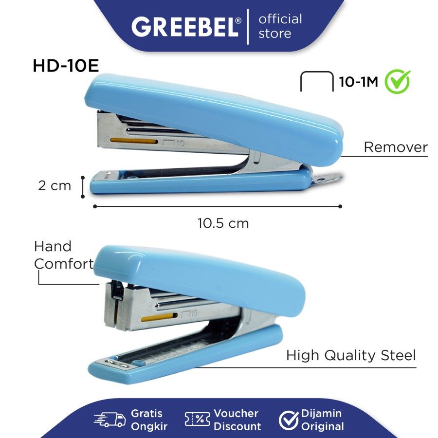 Alat Staples / Greebel Stapler HD-10E  