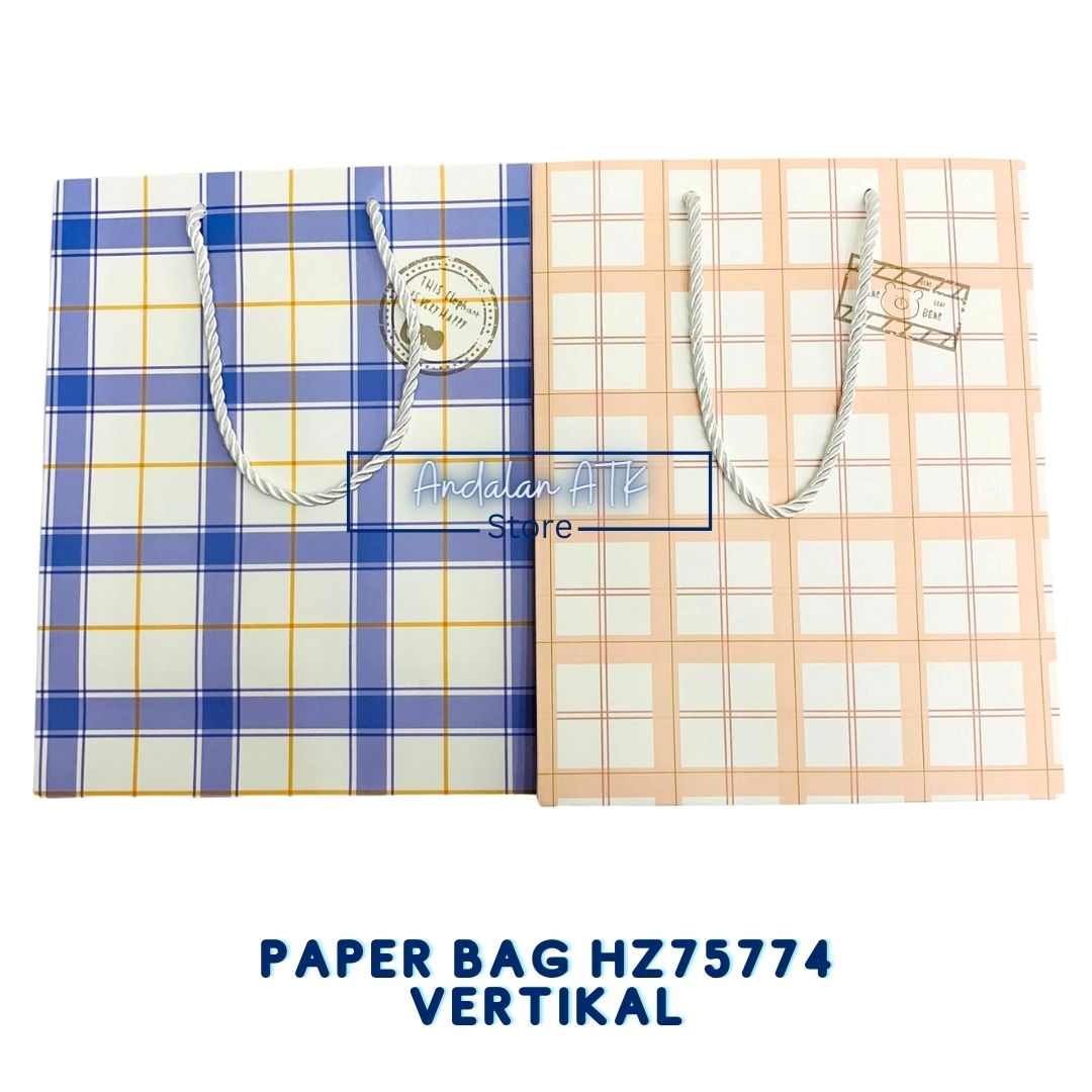 Paper Bag SZ75774 Vertikal / Tas Kertas Shopping Bag / Goodie Bag  