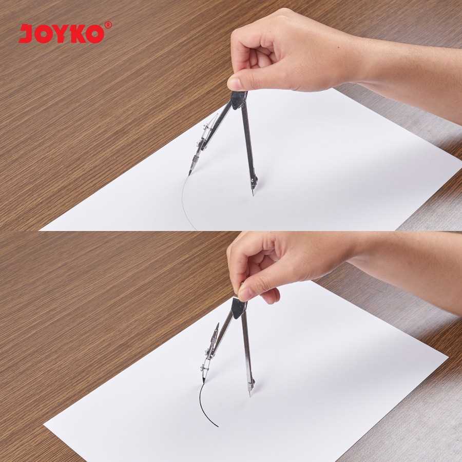 Jangka Set / Math Set MS-402 Joyko / Jangka + Isi Pensil