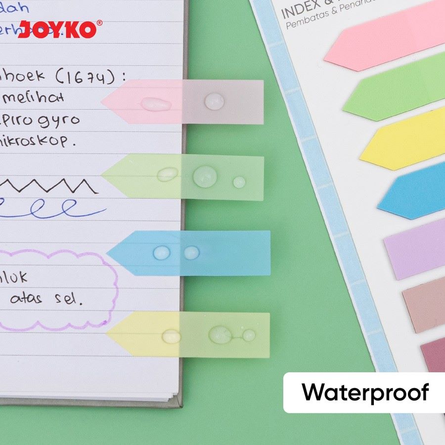 Index Memo / Pembatas / Penanda IM-77 Plastik Joyko Sticky Notes  